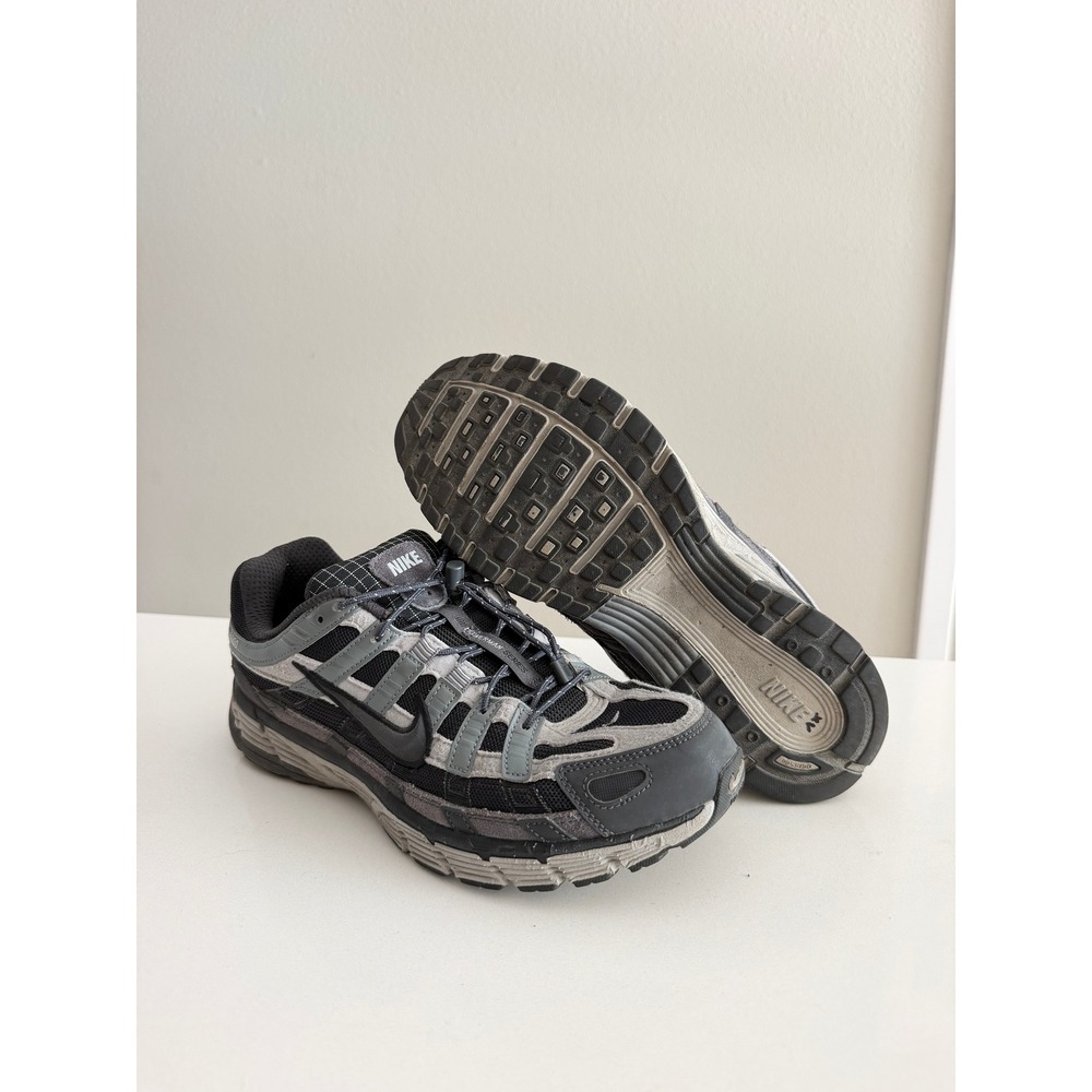 Nike P-6000 Bowerman Series Mens Size 9 Black Grey Sneakers HQ3818-001